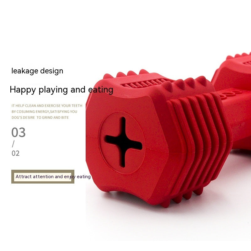 Chewbell Treat - Dispensing Dumbbell Dog Toy🐾