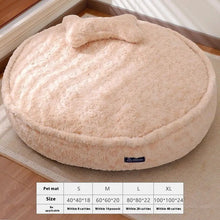 Round Cozy Nest Dog Bed | Removable & Washable