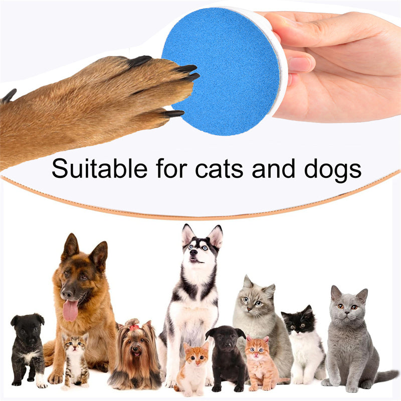 Dog Scratch Board with 360° Rotating Design – Nail Trimmer & Treat Puzzle for Pets 🐾