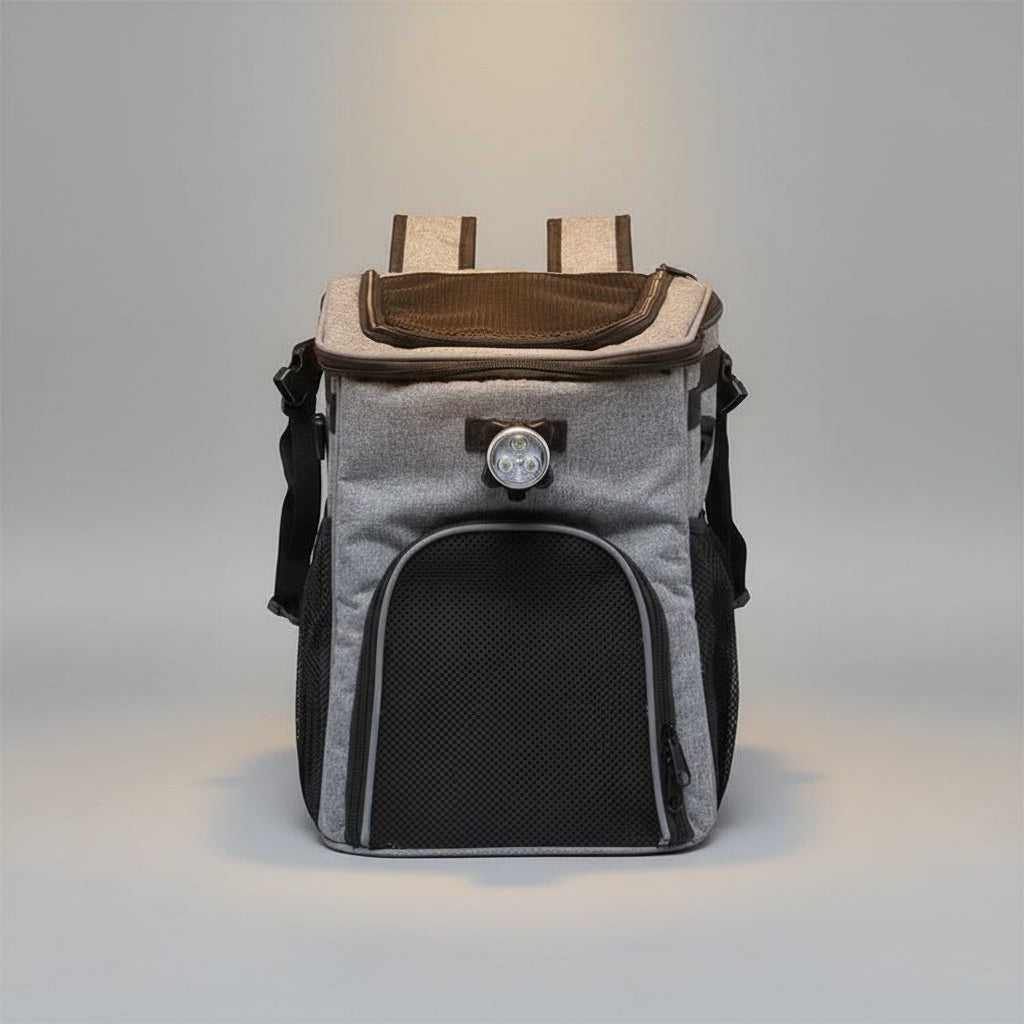 Dog Bicycle Bag with LED Light FURRYKU
