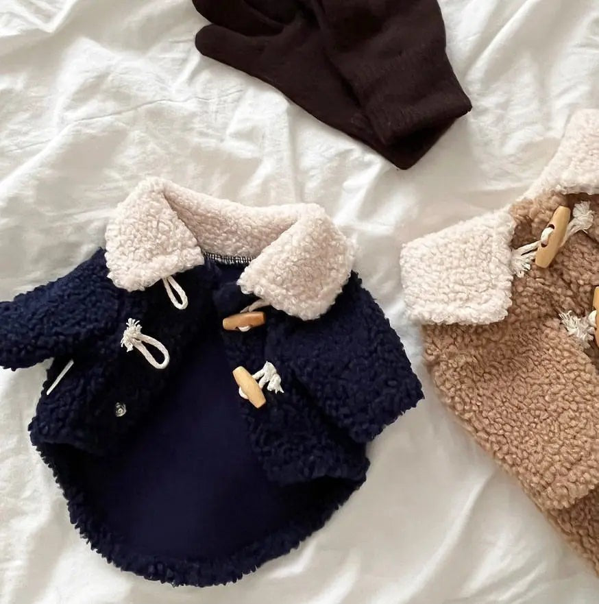 Thick Warm Polar Fleece Dog Jacket FURRYKU