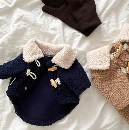 Thick Warm Polar Fleece Dog Jacket FURRYKU