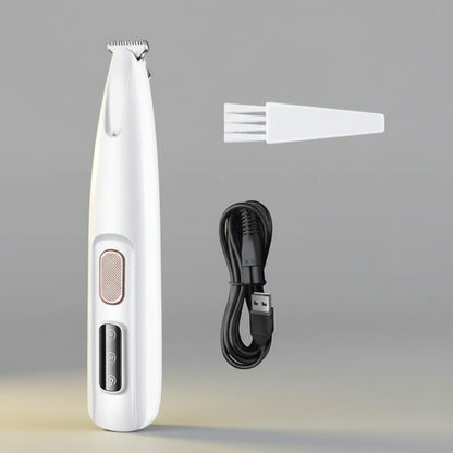 Dog Paw Trimmer with LED Light – Cordless Electric Grooming Tool FURRYKU