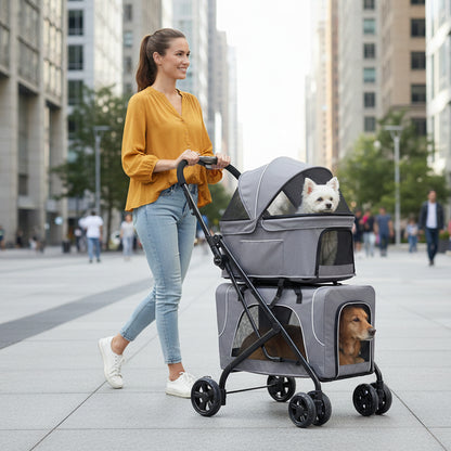 Lightweight Folding Dog Trolley FURRYKU