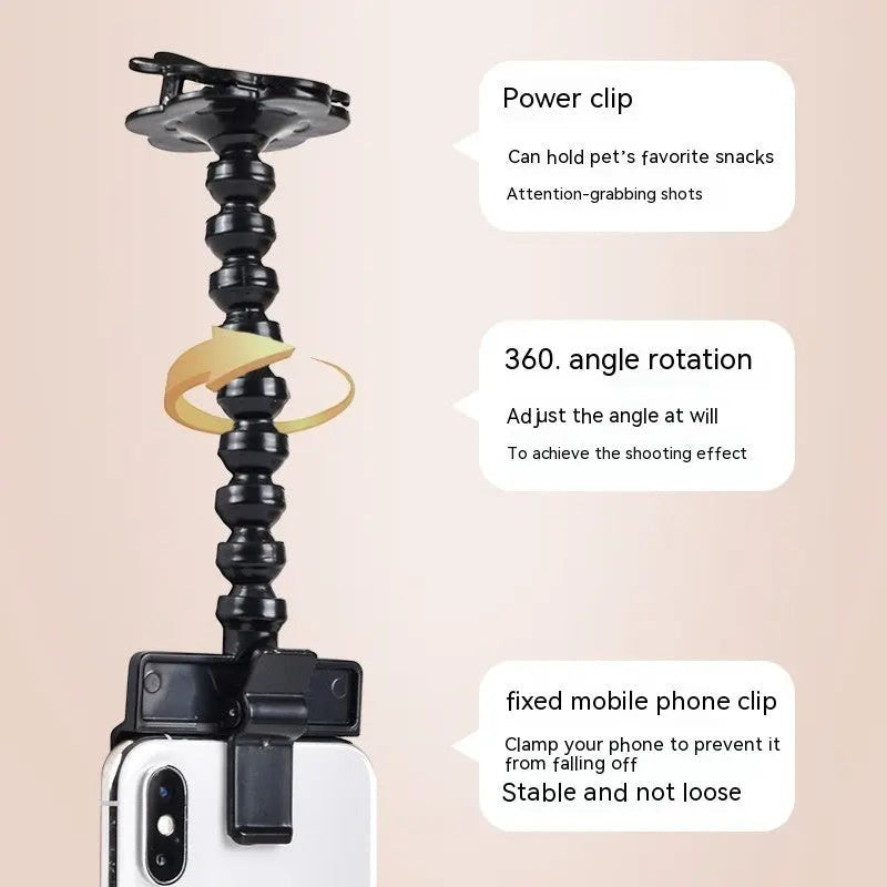 Dog Selfie Camera Treat Clip FURRYKU