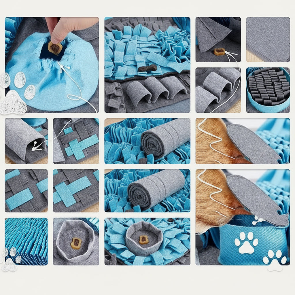 Sniff & Seek Dog Enrichment Mat FURRYKU