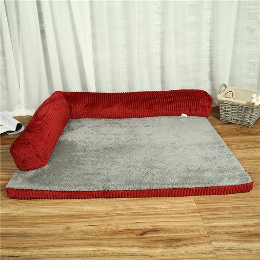 Pet Dog Bed – Corduroy Pet Sofa for Dogs & other Pets 🐾