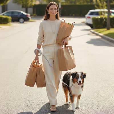 Hands-Free Wrist-Worn Retractable Dog Leash | FURRYKU