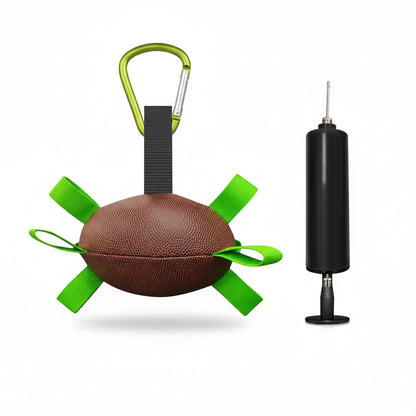 Interactive Dog Football with Grip Tabs - Large Training Soccer Ball for Dogs | Furryku FURRYKU