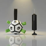 Interactive Dog Football with Grip Tabs – Training Soccer Ball
