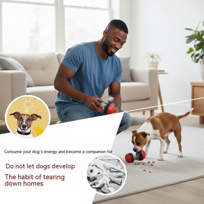 Interactive Puzzle - Treat Tumbler for Slow Feeding & Mental Stimulation