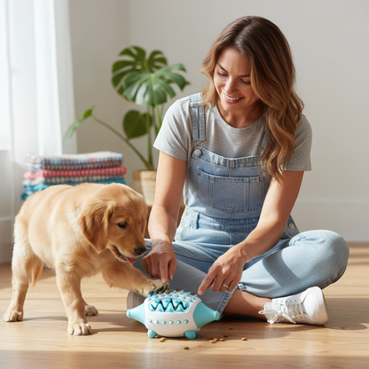 Interactive Puzzle Squeaky Ball