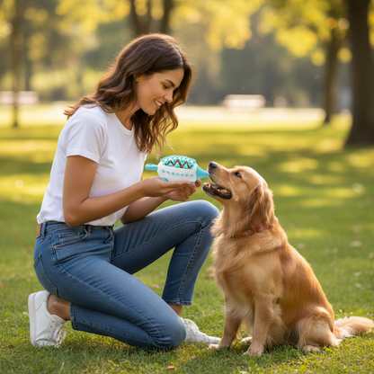 Interactive Puzzle Squeaky Ball