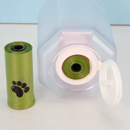 3-in-1 Portable Dog Water Bottle & Food Container