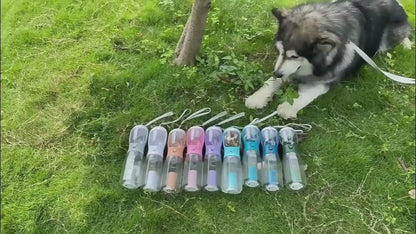 3-in-1 Portable Dog Water Bottle & Food Container